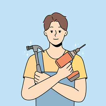 售後服務保固插畫